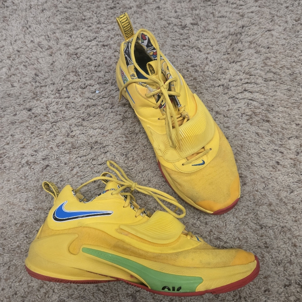 Nike Zoom Freak 3 NRG UNO Yellow Size 14